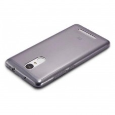 Силиконовый чехол для Xiaomi Redmi Note 3 серый
